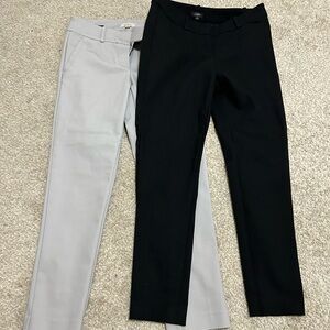 Set of 2 work pants julie curvy loft